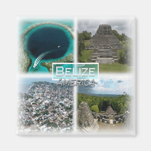 BZ0011 Amerika, Belize, Great Blue Hole, Kühlschra Magnet