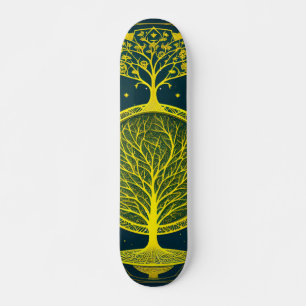 BZ Heiliger Grasbaum des Lebens Custom Skateboard