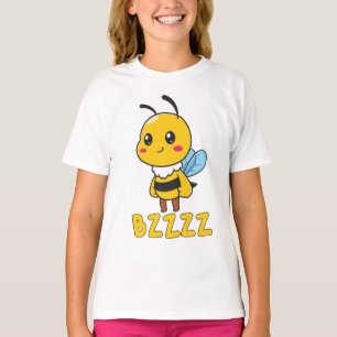 BZZZ Niedliche Kinderbienen für Kinder - Cartoon B T-Shirt