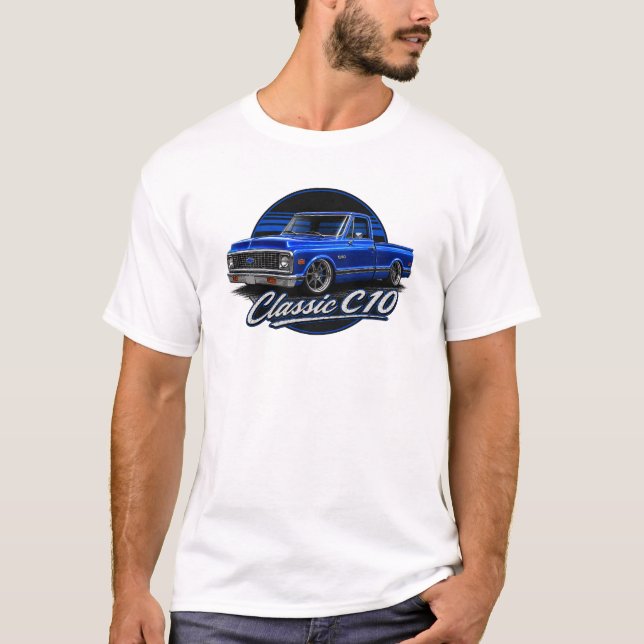 C10 - Blau T-Shirt (Vorderseite)