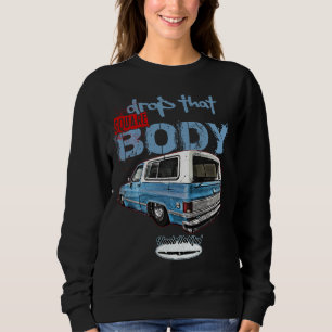 C10 Jimmy Squarebody Truck Vorstädter Blazer Silve Sweatshirt