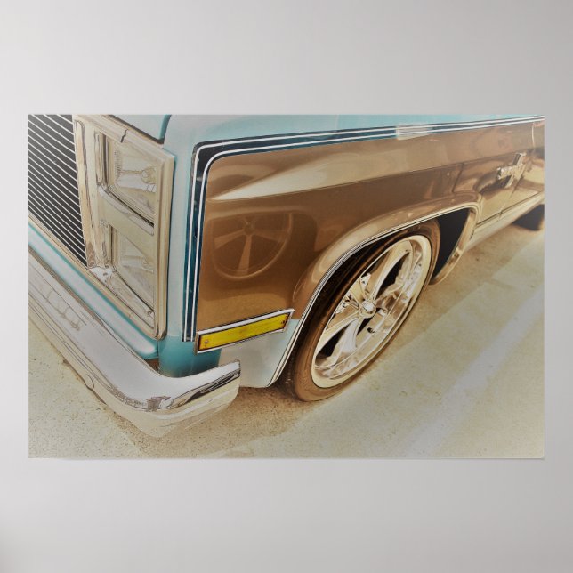 C10 Squarebody One Poster (Vorne)