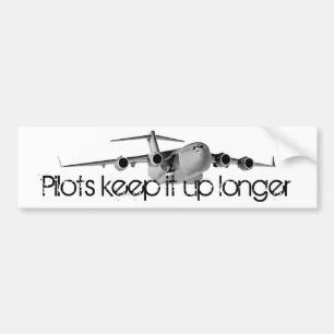 C17, Piloten behalten es herauf länger Autoaufkleber