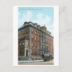 c1910 St. Peter's Uni, Jersey City, New Jersey Postkarte