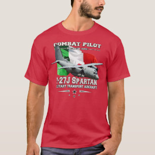 C27J Spartan Militärangelegte Transportflugzeuge T-Shirt