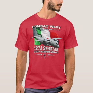 C27J Spartan Militärangelegte Transportflugzeuge T-Shirt