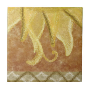 C2 - Sunface Wandgemälde, untere Mitte - C2 Fliese