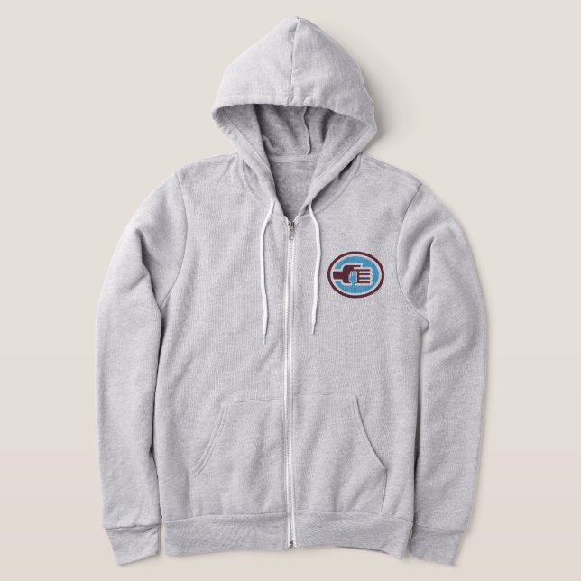 C2B: 2T-LtBlu Langschlauch Zip-D Hoodie (Ablage )