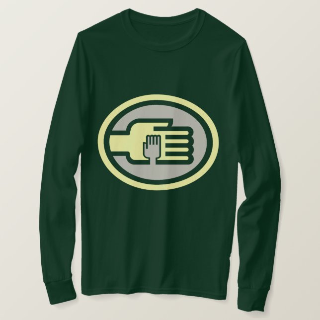 C2B: T - Shirt 2TYel-Gry Longsleeve (Design vorne)