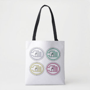 C2B: Tote-Tasche Muster 4 Kontur