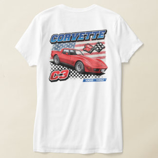 C3 Corvette - zweiseitiger T - Shirt für Frauen