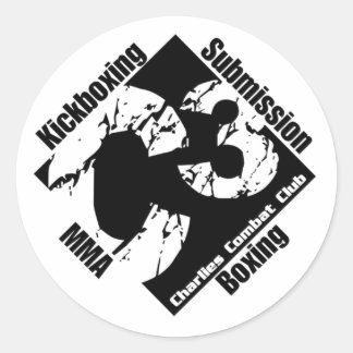 C3-Logo-Aufkleber Runder Aufkleber