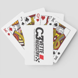 C3 Vette Register-Spielkarten Spielkarten