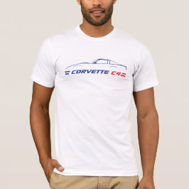 C4 Corvette - 2-seitige Männerabdeckung T-Shirt