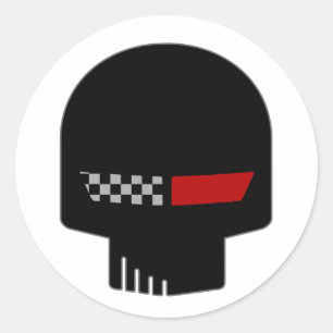 C4 Corvette JAKE Decal 3" Runder Aufkleber