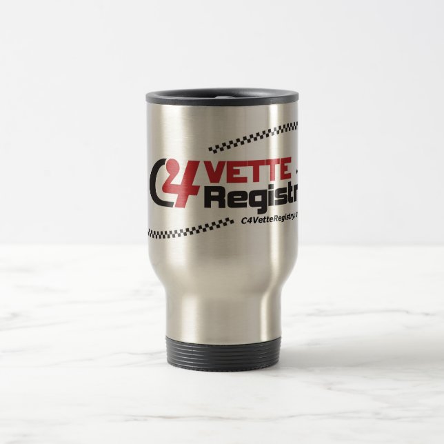 C4VR Logo-Tasse Reisebecher (Mittel)