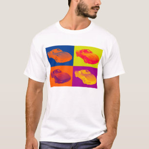 C5 Korvette konvertierbare Muskel-Auto-Pop-Kunst T-Shirt