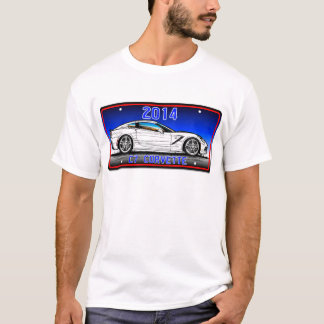 C7 Korvette Coupé 2014 durch K. Scott Teeters T-Shirt