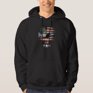C 130 Air Foce American Flag Patriotic Usaf Hoodie