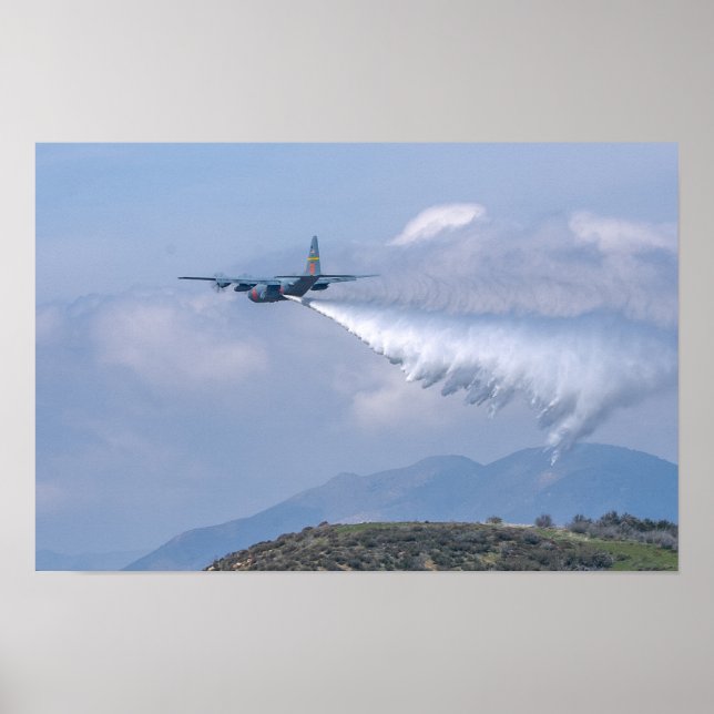 C-130: Feuerbekämpfung Poster (Vorne)