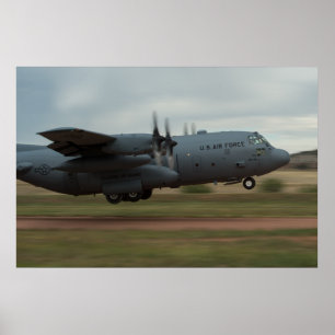 C-130 Hercules Aircraft Poster