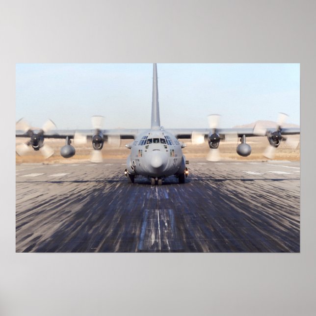C-130 Hercules Aircraft Poster (Vorne)