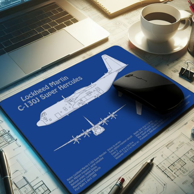 C-130 Hercules - Flugzeugkonzepte ABD Mousepad (Von Creator hochgeladen)