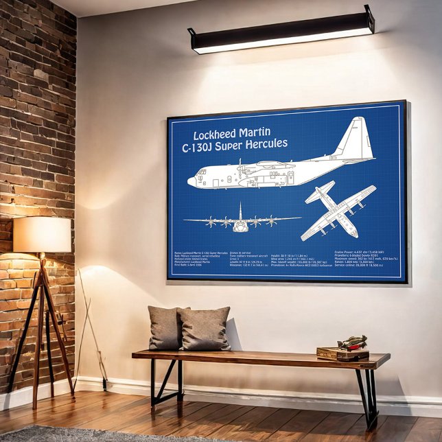 C-130 Hercules - Flugzeugkonzepte ABD Poster (Von Creator hochgeladen)