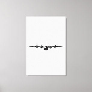 C-130 Hercules Military Aircraft Leinwanddruck