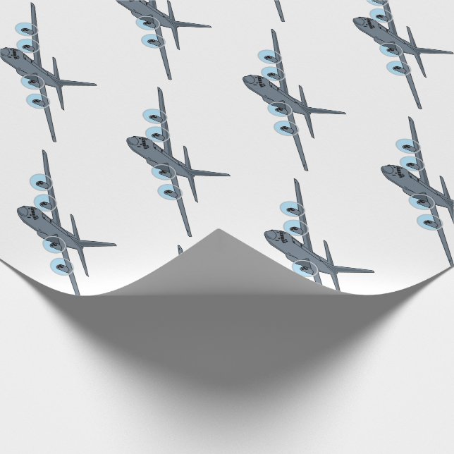 C-130 Herkules Geschenkpapier (Ecke)