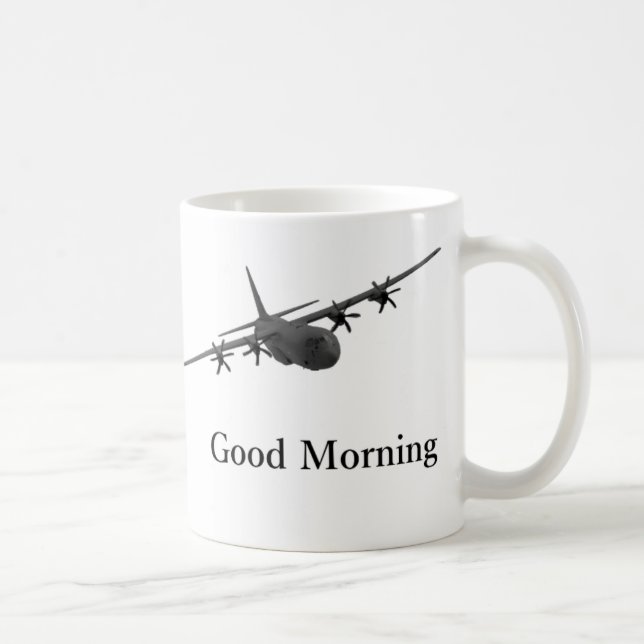 C-130 Herkules Tasse guten Morgens (Rechts)