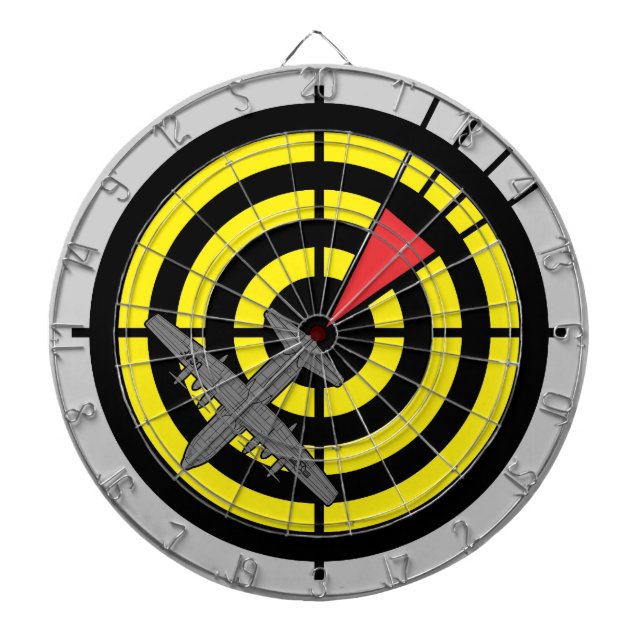 C-130 WIC Dartboard Dartscheibe (vorne)
