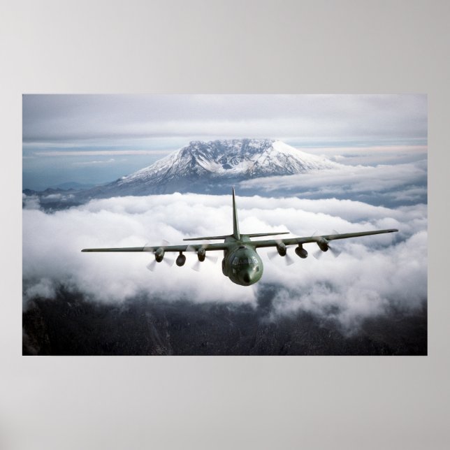 C-130E Hercules Aircraft Poster (Vorne)