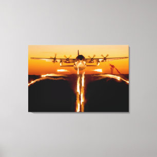 C-130H HERCULES 24x36 Leinwanddruck