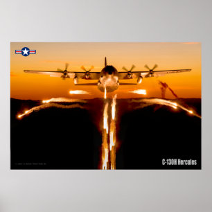 C-130H HERCULES POSTER