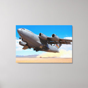 C-17 GLOBEMASTER III 24x36 Leinwanddruck
