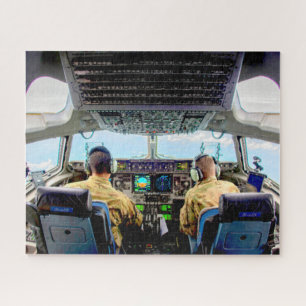 C-17 GLOBEMASTER III COCKPIT (16x20 INCH) Puzzle