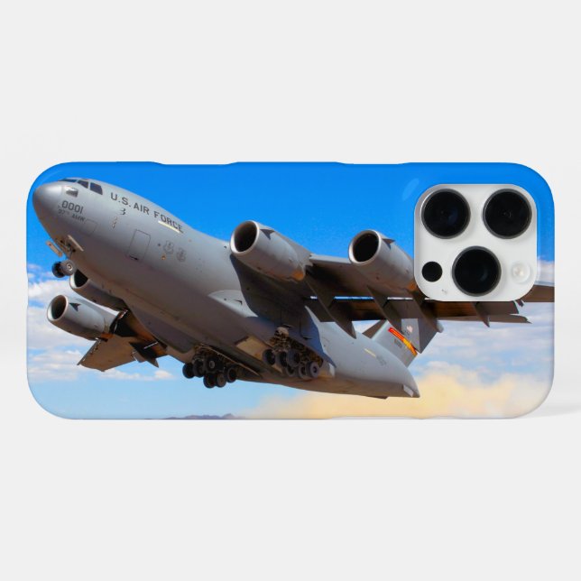 C-17 GLOBEMASTER III iPhone HÜLLE (Rückseite (Horizontal))