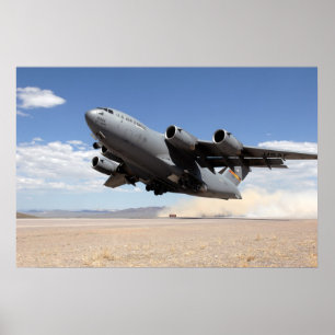 C-17 Globemaster III Luftfahrzeuge Poster
