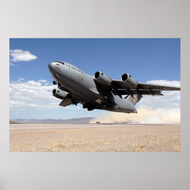 C-17 Globemaster III Luftfahrzeuge Poster (Vorne)