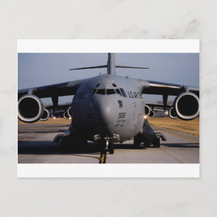C-17 Globemaster III Postkarte
