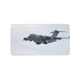 C-17 Globemaster Labels Adressaufkleber