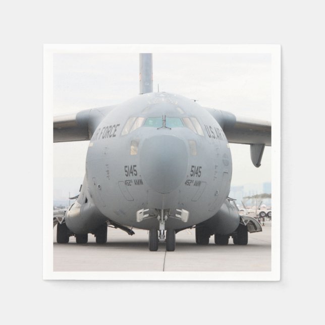 C-17 Globemaster Paper Napkins Serviette (Vorderseite)