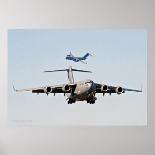 C-17 Globemasters Poster