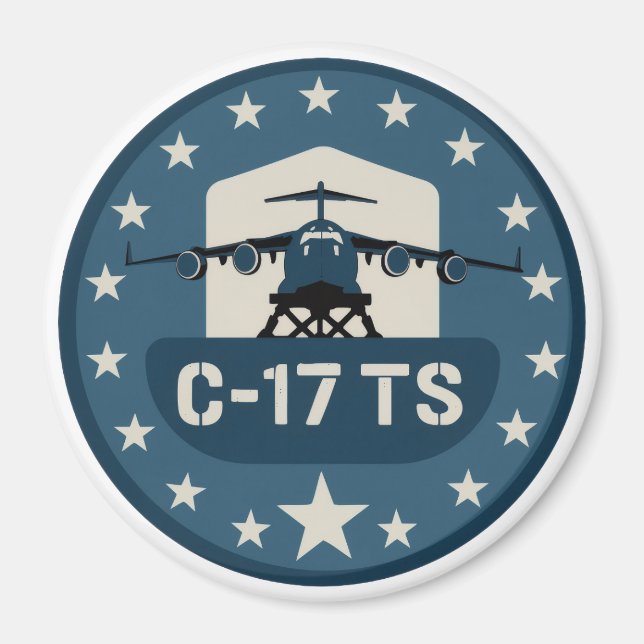 C-17TS-PATCH MAGNET (Vorne)