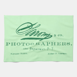 C. 1870 Napoleon Sarony, amerikanischer Fotograf Geschirrtuch