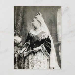 C. 1880 Königin Victoria von England Postkarte