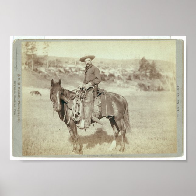 c.1888 "The Cow Boy" Poster (Vorne)
