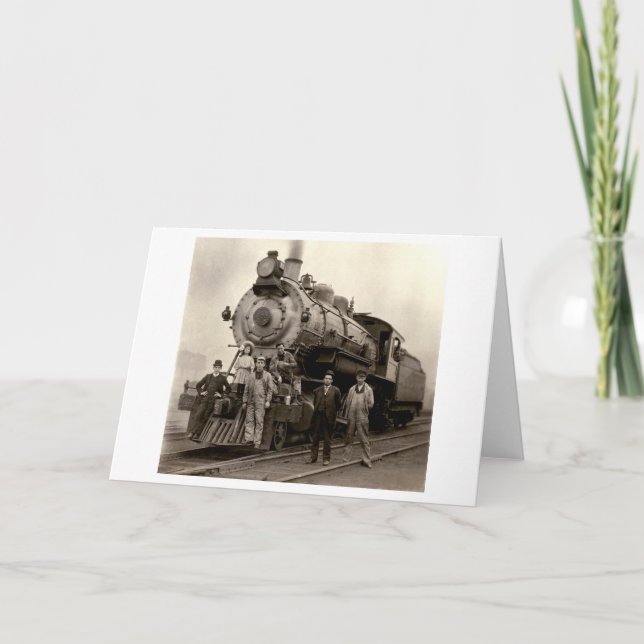 C. 1905 Eisenbahn Karte (Vorderseite)