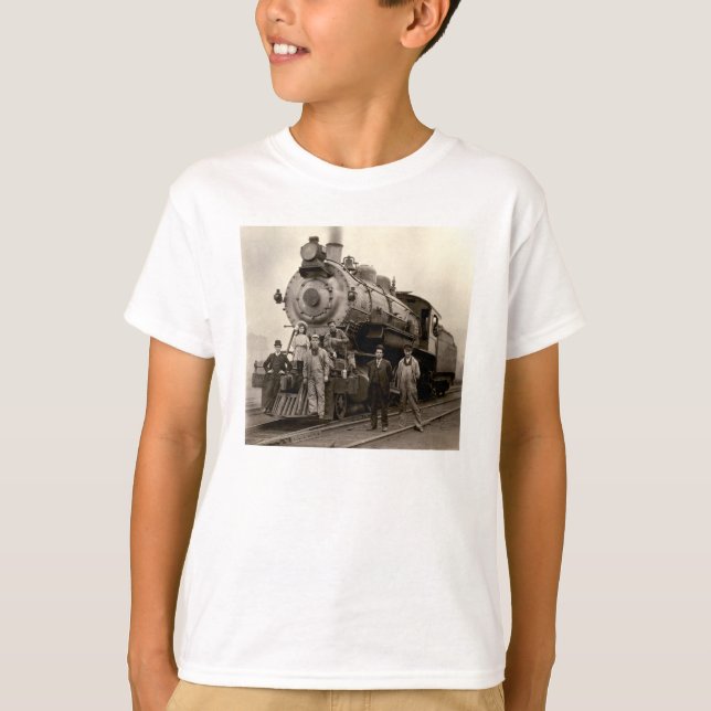 C., 1905 Eisenbahn-Zug T-Shirt (Vorderseite)
